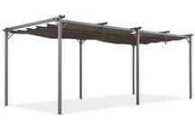 Brun La Palma 3x6m Garden Point terrass pergola