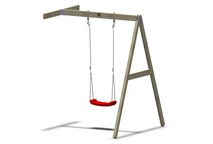 Modul med 1 swing för Anteks barnhus
