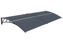 Skärmtak över dörr Tiset 120 x 300cm CoverTech antracit