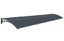 Skärmtak över dörr Tiset 80 x 360cm CoverTech antracit
