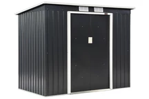 Verktygshus i metall Oklahoma 2 x 1,2 m Store Boss antracit