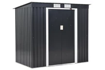 Verktygshus i metall Oklahoma 2 x 1,2 m Store Boss antracit