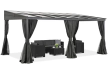 Altantak i aluminium 3 x 5 m Tarragona Premium Garden Point antracit