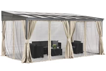 Altantak i aluminium 3 x 5 m Tarragona Premium Garden Point beige