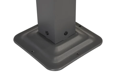 Aluminium vägg lusthus 3 x 5 m Tarragona Garden Point antracit
