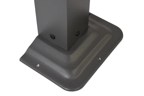Aluminium vägg lusthus 3 x 5 m Tarragona Garden Point antracit