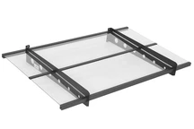 Dörrtak Dortmund 120 x 80 cm CoverTech antracit