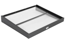Dörrtak Lubeka 80 x 100 cm CoverTech antracit