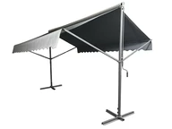 Garden Point fristående markis Parla 4x3 m antracit