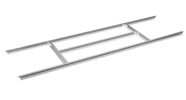 Metallsockel för Lahtis- och Malmöstugan 2,1 x 1,3 m Store Boss