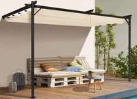 Santana krämfärgat terrasstak 3x3m Garden Point
