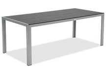 Stort trädgårdsbord i aluminium och polywood 200 cm Verona Garden Point