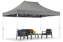 Trädgårdspaviljong i antracit Manta Garden Point