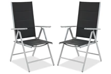 Verona Garden Point stolsset i aluminium - 2 delar