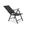 Verona Garden Point stolsset i aluminium - 2 delar svart