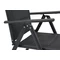 Verona Garden Point stolsset i aluminium - 2 delar svart