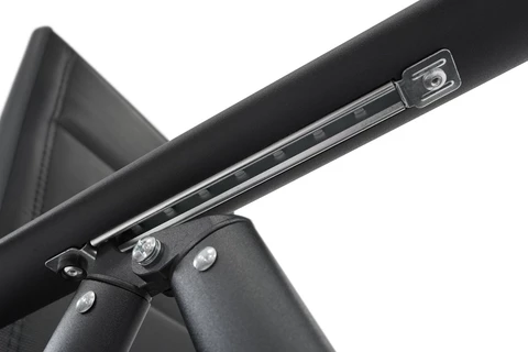 Verona Garden Point stolsset i aluminium - 2 delar svart