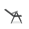 Verona Garden Point stolsset i aluminium - 2 delar svart