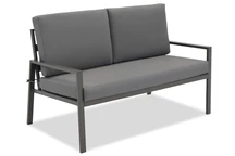 Vigo Garden Point tvåsitsig soffa antracit