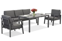 Zakintos Apetito 5 antracit aluminiumset Garden Point