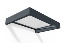 Dörrtak i aluminium Sophia 1,2 m Palram - Canopia antracit