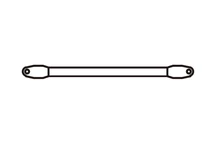 Artikelnummer 8 för 3x4,5 m 19 mm tunnlar