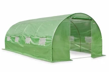 Tunnelväxthus med metallstomme 3x6m Garden Point grön