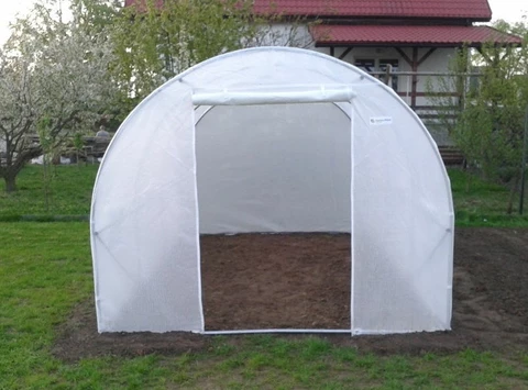 Plasttält metall 2,5x4 m Garden Point vit