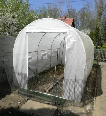 Tält av metallfolie 2,5x4 m vit Garden Point