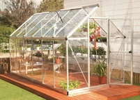 Växthus av polykarbonat Harmony Silver 1,85 x 3,7 m Palram - Canopia