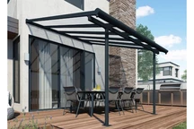 Altantak i aluminium Sierra Palram - Canopia 3 x 3,05 m grå