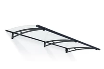 Entrétak i aluminium Aquila 2,05 m Palram - Canopia antracitgrått
