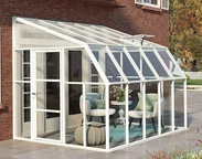 Vinterträdgård Sun Room Palram – Canopia 2,58 x 3,22 m vit