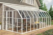Vinterträdgård Sun Room Palram – Canopia 2,58 x 6,32 m vit
