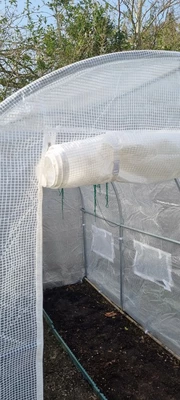 Plastfolie till odlingstunnel 2x3 m Garden Point vit