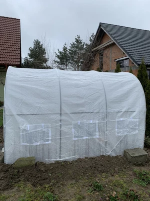 Plastfolie till odlingstunnel 2x3 m Garden Point vit