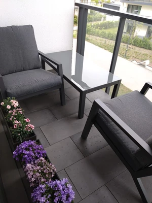 Trädgårdsmöbler Braga Terrace Garden Point antracit