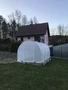Plasttält metall 2,5x4 m Garden Point vit