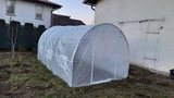 Plasttält metall 2,5x4 m Garden Point vit