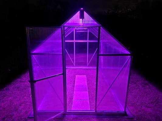 Växthus av polykarbonat Silver Mythos 1,85 x 3,1 m Palram – Canopia